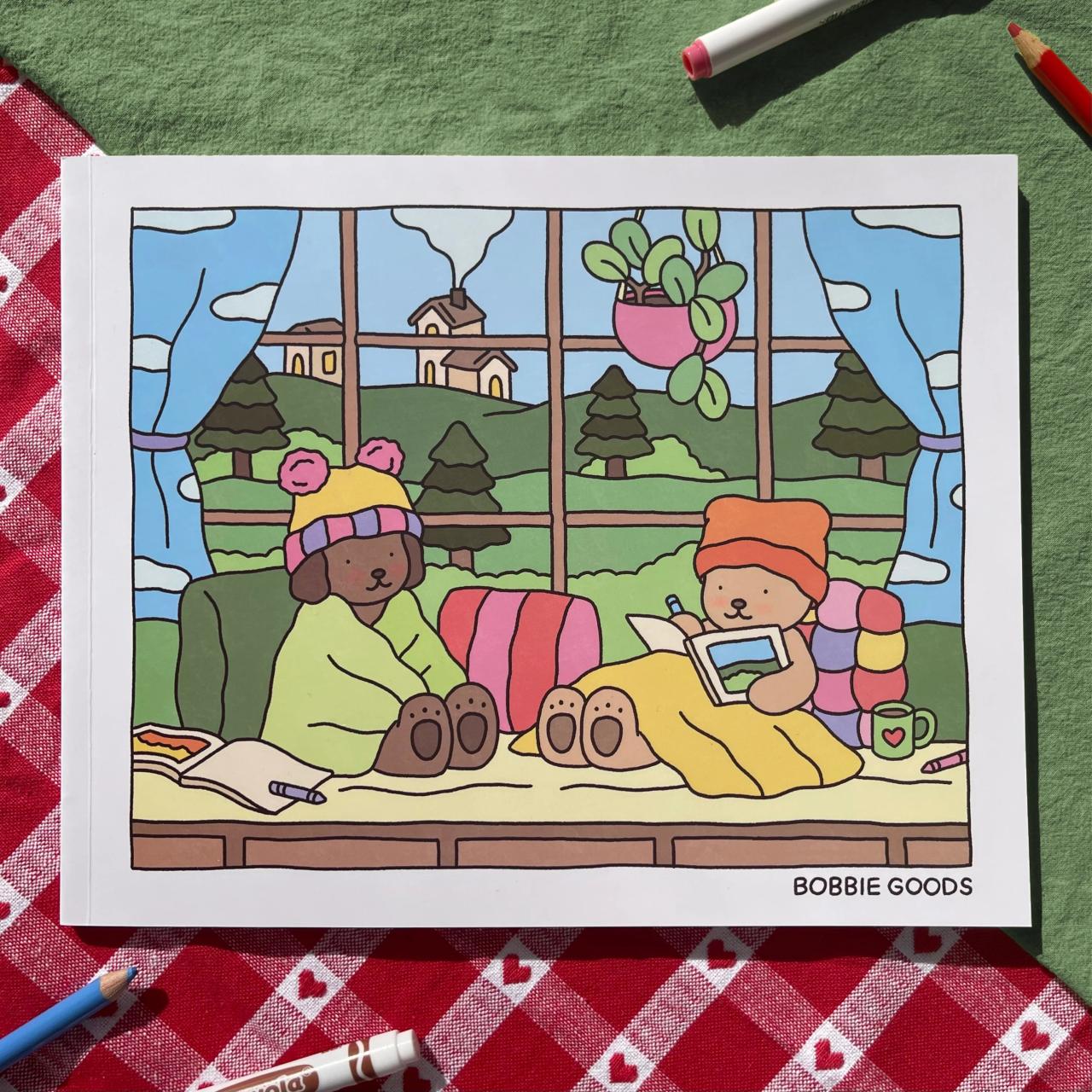 Bobbie goods coloring books