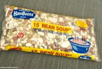 Recipe for 15 bean soup