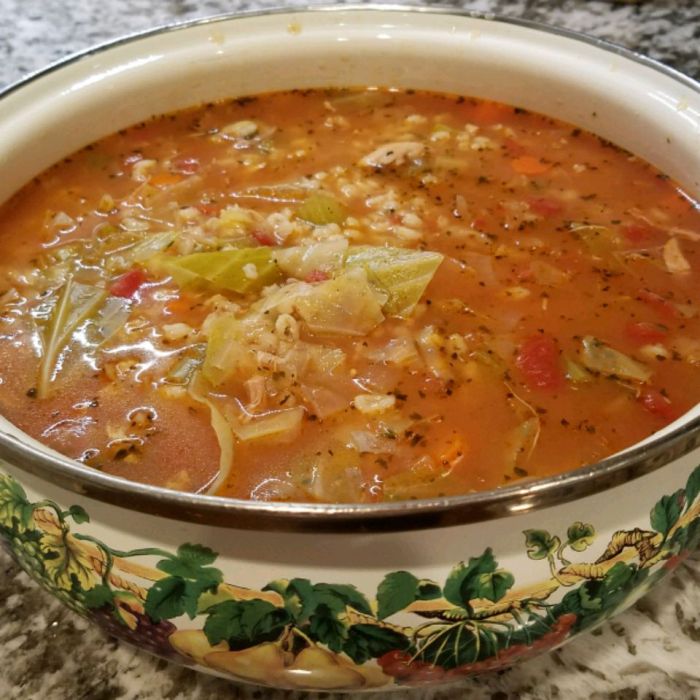 Soup leftover vikalinka leftovers cooker slow carcass source areinventedmom