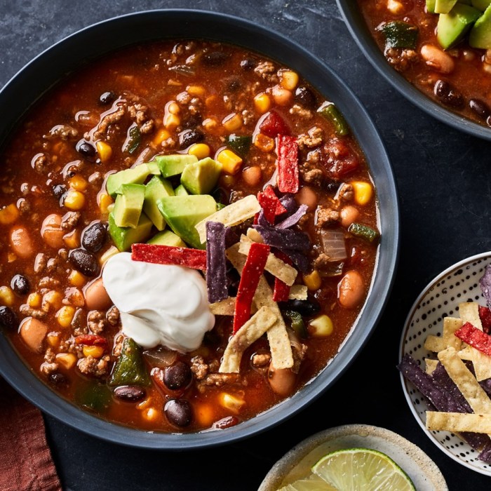 Best spicy beef bean soup recipe