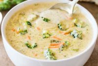 Broccoli cheese soup recipe cheddar make chicken pasta creamy garlic do mushroom ideas shrimp tomato can serve