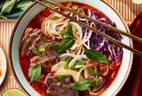 Vietnam pho noodle soup recipe