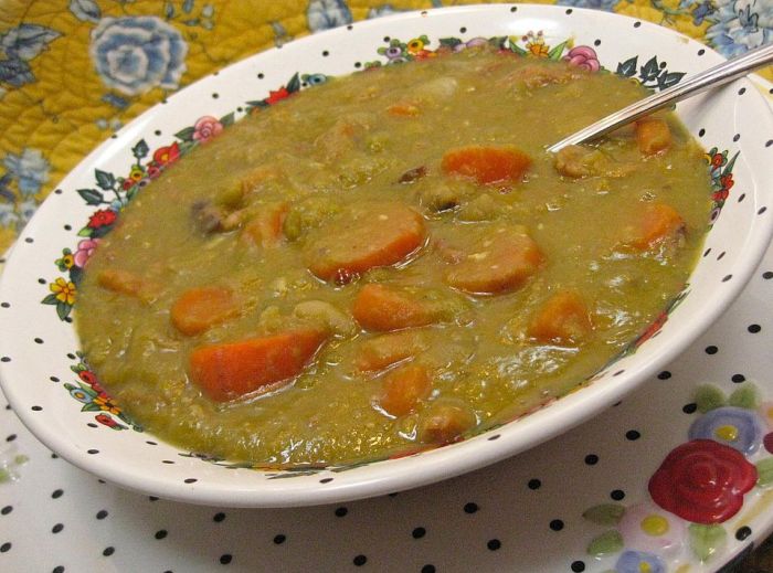 Pea soup recipe crock pot