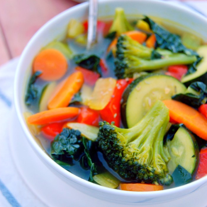 Healthy veggie soup recipes