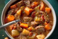 Crock pot vegetable soup recipe