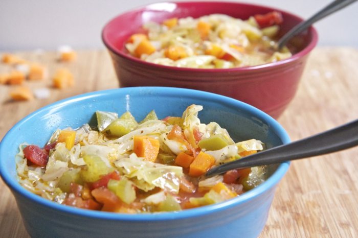 Recipe for cabbage soup for weight loss