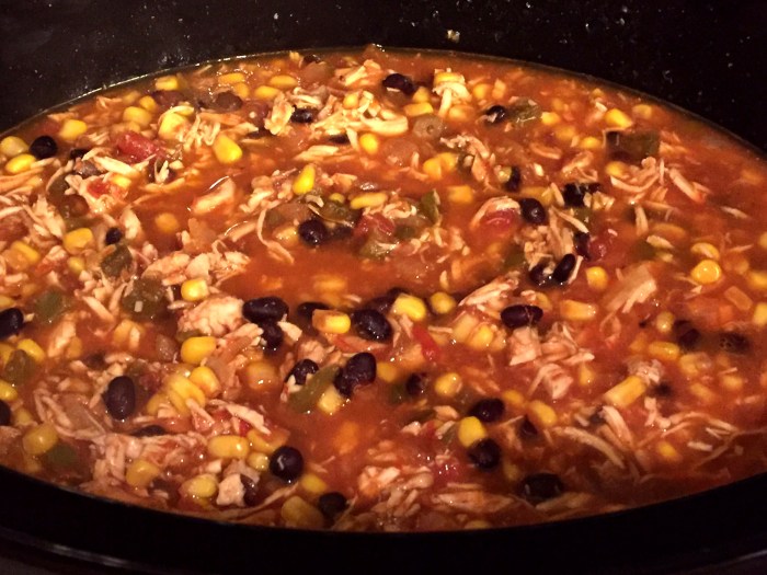 Soup chicken tortilla mexican crock pot recipe ingredient cooker slow crockpot easy