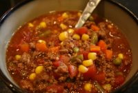 Vegetable soup recipes with ground beef