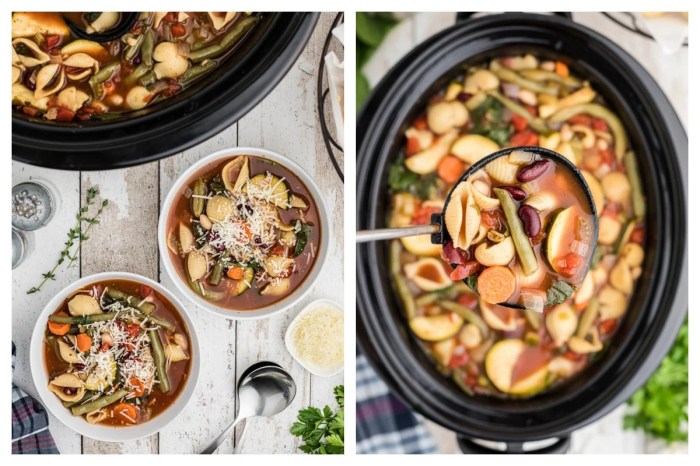 Minestrone soup recipe slow cooker