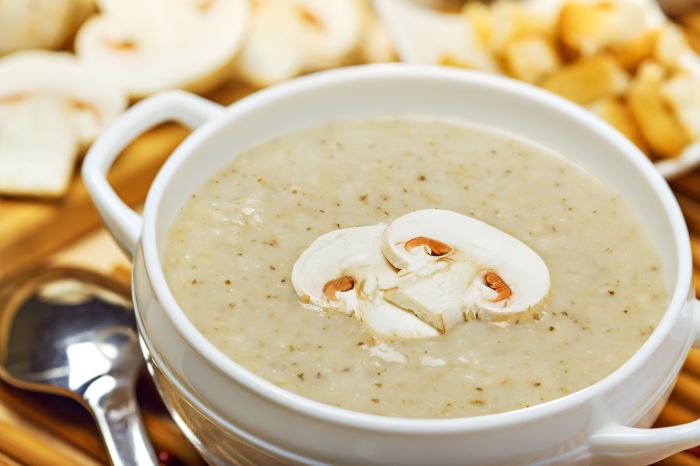 Easy cream mushroom soup recipe