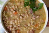 Navy bean soup with ham recipes